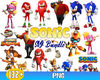 The Hedgehog Svg, Sonic Bundle Vector, Sonic Character Svg, Sonic Svg, Sonic Clipart.jpg