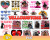 Yellowstone Valentine Bundle Png, Rip Yellowstone Png, Valentine Rip Png, Valentine's Day Png .jpg