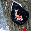 Japanese  Koi fish beaded velvet mini bag.jpg