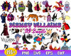 Disney Villains Bundle Svg, Villains Svg, Maleficent Svg, Disney Svg, Instant Dowload .jpg