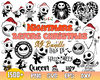 Nightmare Before Christmas Bundle Svg, Jack Skellington Svg, Jack And Sally Svg, Nightmare Christmas Svg.jpg