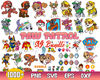 Paw Patrol Bundle Svg, Paw Patrol Svg, Paw Patrol Character Svg, Png, Dxf, Eps File .jpg