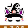 Halloween Unicorn, Halloween Unicorn Svg, Witch Unicorn Svg, Halloween Svg,png,dxf,eps file.jpg