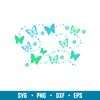 Butterflies Full Wrap, Butterflies Full Wrap Svg, Starbucks Svg, Coffee Ring Svg, Cold Cup Svg, png,eps,dxf file.jpg