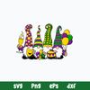 Mardi Gras Gnomes Svg, Gnome Svg, Png Dxf Eps File.jpg