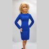 Blue Dress with Long Sleeves for Barbie Doll