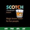 Scotch Magic Brown Water For Fun People Svg Png Dxf Eps File.jpg