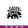 Daddy Bear Family, Daddy Bear Family Svg, Mom Life Svg, Mother’s day Svg, Family Svg, png, dxf, eps file.jpg