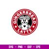 Gingerbread Latte Minnie, Gingerbread Latte Minnie Mouse Svg, Starbucks Svg, Coffee Ring Svg, Cold Cup Svg,png,dxf,eps file.jpg