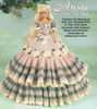 Fashion doll Barbie- pink gown accented with delicate roses.jpg
