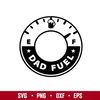 Dad Fuel Border, Dad Fuel Border Svg, Starbucks Svg, Coffee Ring Svg, Cold Cup Svg, Png, eps, dxf file.jpg