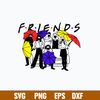 Mask Friends Tv Show Svg, Frieds Svg, Tv Show Svg, Png Dxf Eps File.jpg