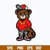 Gangster Teddy Bear Money Bags Good Chain Necklace Sneaker Svg, Png Dxf Eps File.jpg