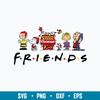 Charlie Brown  Friends Svg, Snoopy Christmas  Svg, Png Dxf Eps File.jpg