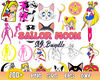 Sailor Moon Bundle Svg, Sailor Moon Svg, Usagi Tsukino Svg, Anime Svg, Png Dxf Eps File.jpg