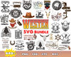 Western Bundle Svg, Country Western Svg, Retro Bull Skull Svg, Wallen Bull Skull Svg, Cowboy Digital Download .jpg