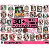 30 Bundle Have A Holly Dolly Christmas PNG Bundles, Dolly Parton Png, Country Music Lover, Christmas Gifts, Vintage Christmas Sublimation Design Instant Downloa