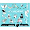 30 Moon Knight Tv Series SVG, Marvel Mr Knight Jake Steven Marc SVG, For Dark Fabric, Customize Gift Svg Vinyl Cut File Pdf, Png Printable File.jpg