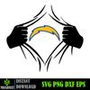 Los Angeles Chargers Football Svg Bundle, Sport Svg, Los Angeles Chargers, Chargers Svg, Chargers Logo Svg (51).jpg