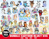 Bluey svg, Bluey vector, bluey alphabeth, bluey cutfile, bluey clipart, bluey bundle.jpg