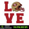 San Francisco 49ers Svg, 49ers Svg, San Francisco 49ers Logo, 49ers Clipart, Football SVG (35).jpg