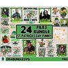 24 Files Horror Movie St Patricks Day PNG Bundle, Retro St Patricks Day, Pinch Me I Dare You Png, Lucky Vibes, Feeling Lucky.jpg