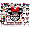 5000 Disney Mickey Mouse svg, Disney svg, Mickey svg, Disney Mickey head svg, Mickey cricut, Disney dxf, Mickey Birthday svg, Printable, cricut file Instant dow