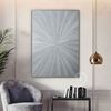 Shiny-light-silver-textured-art-abstract-painting