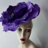 Violet fascinator Kentucky Derby Hat.jpg