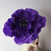 Violet anemone  fascinator Kentucky Derby Hat.jpg