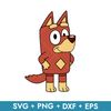 Bluey Rusty Dog in svg, transparent png, dxf, eps formats ready for download