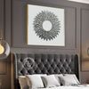 bedroom-decor-abstract-wall-art-with-silver-texture