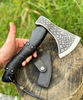 Viking Handmade Forged High Carbon Steel Tomahawk, Hatchet & Integral Axe A Masterpiece for Camping & Outdoor Activities (1).jpg