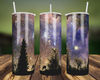 20oz Skinny Tumbler Night Galaxy Gold Glitter.jpg