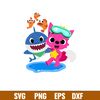 Baby Shark Png, Shark Family Png, Ocean Life Png, Cute Fish Png, Shark Png Digital File, BBS06.jpg