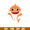 Baby Shark Png, Shark Family Png, Ocean Life Png, Cute Fish Png, Shark Png Digital File, BBS93.jpg