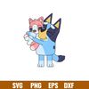 Bluey Heeler Svg, Bluey Svg, Bluey Dog Svg, Bluey Silhouette Svg, Cartoon Svg, Png Dxf Eps Pdf File, BY03.jpg