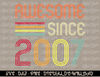 Awesome Since 2007 16th Birthday Retro T-Shirt copy.jpg