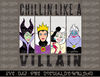 Disney Villain Gang Ursula,Evil Queen,Cruella,Maleficent T-Shirt copy.jpg