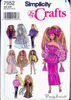 Doll clothes patterns Skirt, Jacket, Hat, Dress, Shawl, Jumpsuit.jpg