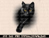 Black Cat Yellow Eyes T-Shirt Cats Tee Shirt Gifts copy.jpg