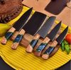 Custom Chef Knife Handmade Forged Carbon Steel Knife Chef Knife Set Kitchen Knives Set High-Quality Chef Knife Carbon Steel Chef Knife Handmade Kitchen Knife Cu