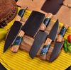 Custom Chef Knife Handmade Forged Carbon Steel Knife Chef Knife Set Kitchen Knives Set High-Quality Chef Knife Carbon Steel Chef Knife Handmade Kitchen Knife Cu