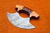 The Perfect Combination Hand Forged Damascus Steel and Wooden Handle in the Alaska Ulu Pizza Cutter Knife (2).jpg