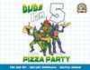 Mademark x Teenage Mutant Ninja Turtles - Dude I am 5 Years Old Turtles Pizza Birthday Party T-Shirt copy.jpg