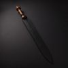 Custom handmade damascus steel hunting roman gladius viking sowrd near m in idaho.jpg