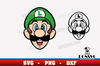 Luigi-Bros-Head-SVG-Cut-Files-Cricut-Super-Mario-Brother-Face-Color-Outline-PNG-image-Game-DXF-file-2.jpg