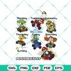 Mario Kart Everyday Is Game Day Group Shot Graphic T-Shirt T-Shirt.jpg