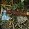 Handmade Tomahawk Axe Integral Ball Hammer Hunting Axe.jpeg