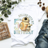 Star Wars BB-8 & D-O Rolling Into My 5th Birthday T-Shirt.png